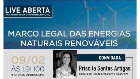 Nossa Leading Lawyer Priscila Santos Artigas falará sobre o “Marco Legal das Energias Naturais Renováveis”